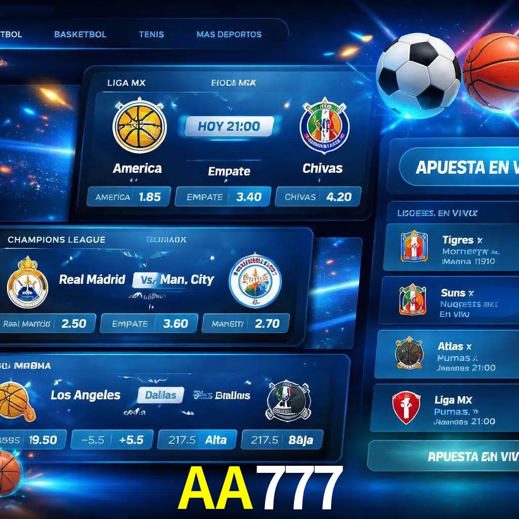 Mercados de apuestas deportivas AA777 para jugadores en México