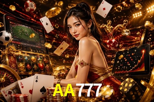 Página principal de AA777 Casino con juegos en vivo y tragamonedas para México